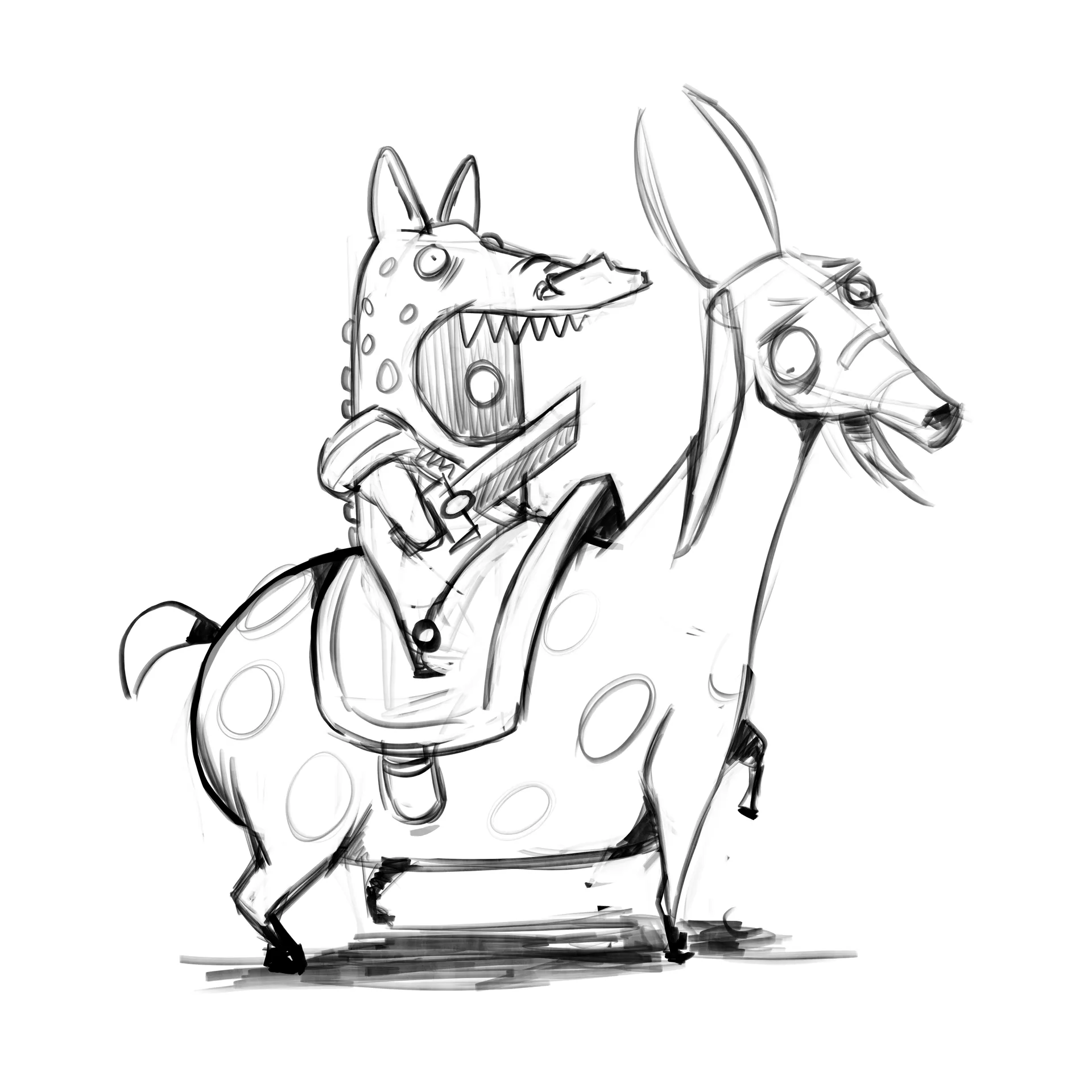 Bocetos de personajes