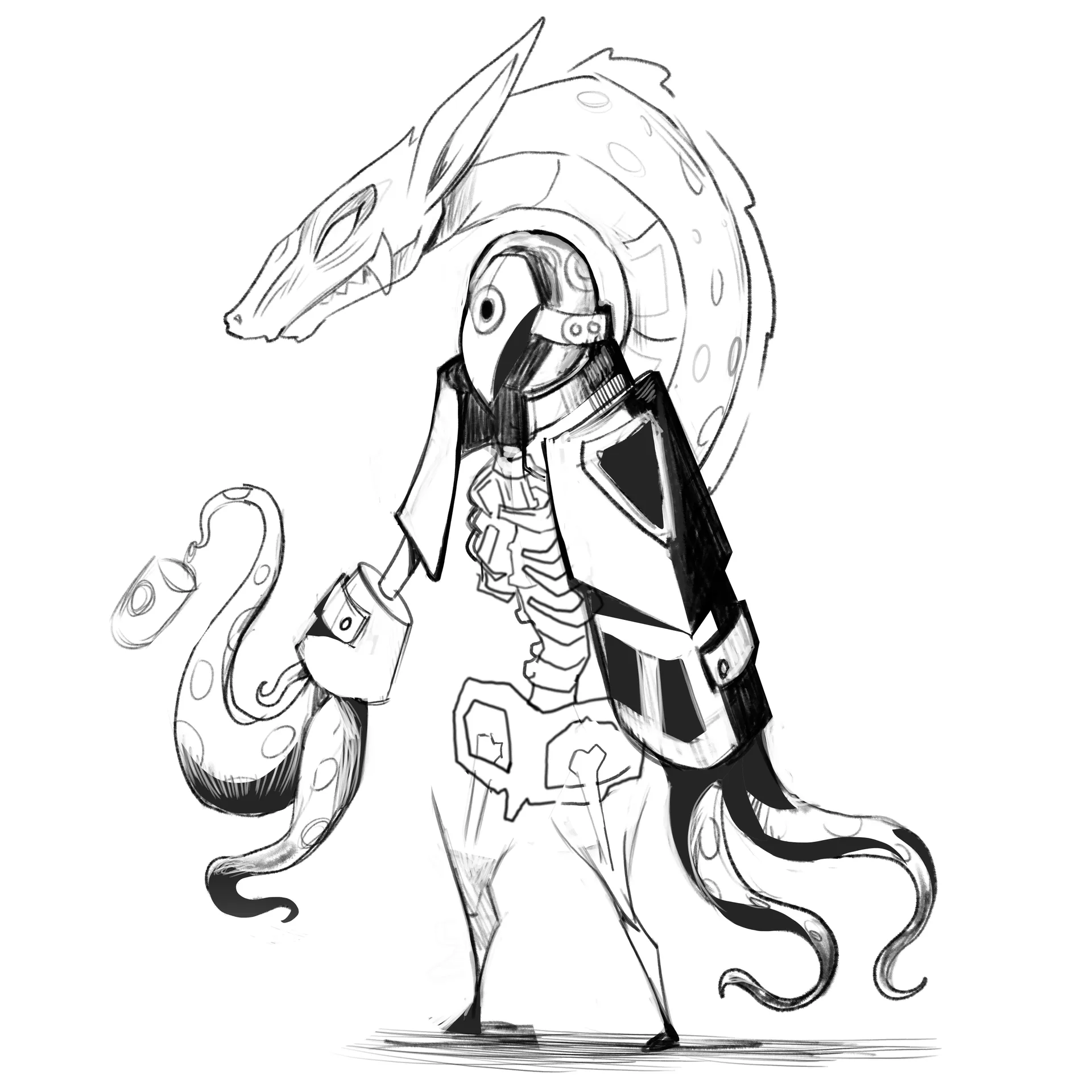 Bocetos de personajes