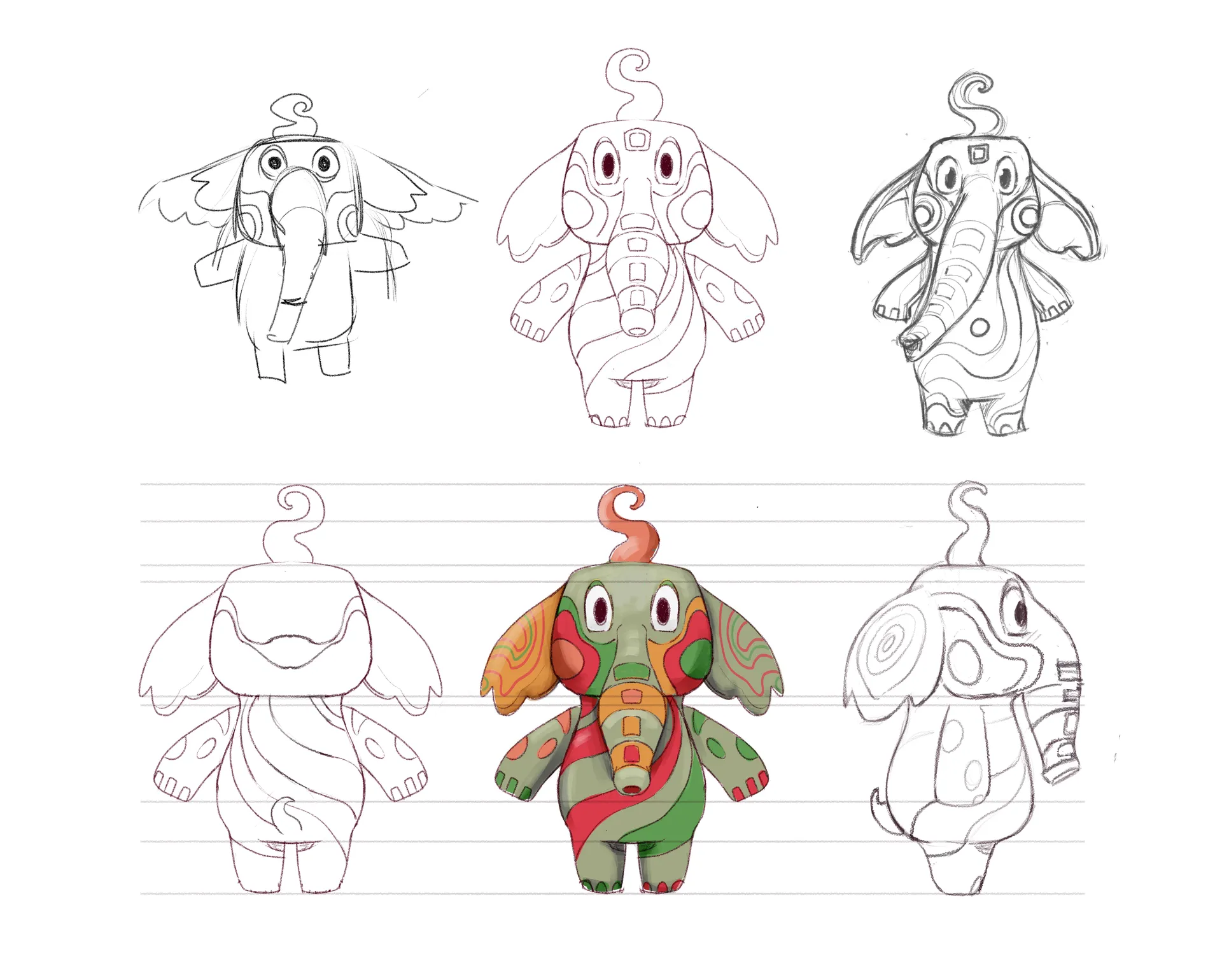 Diseño de personajes