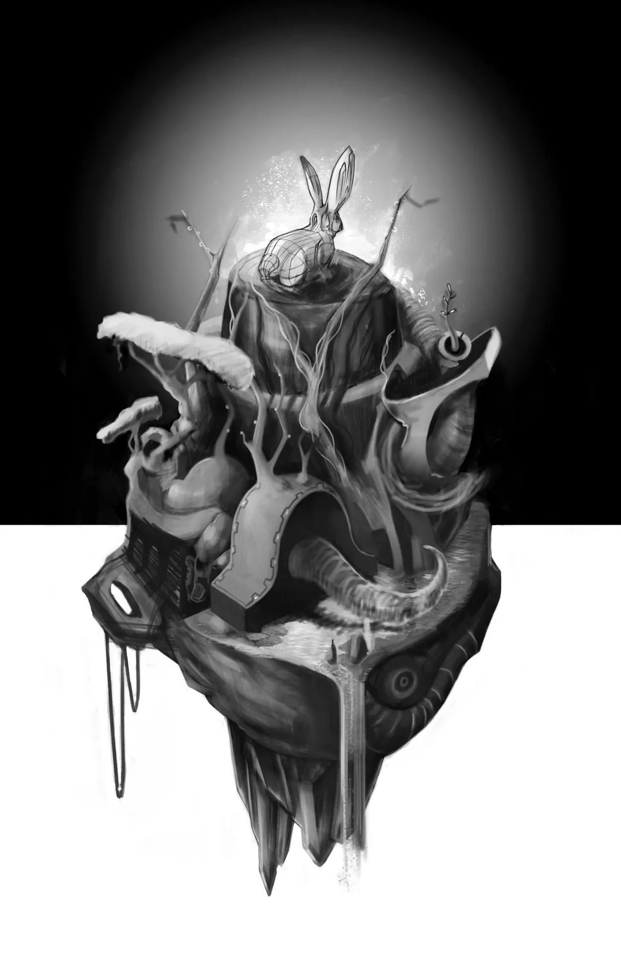 Ilustraciones de arte fantástico