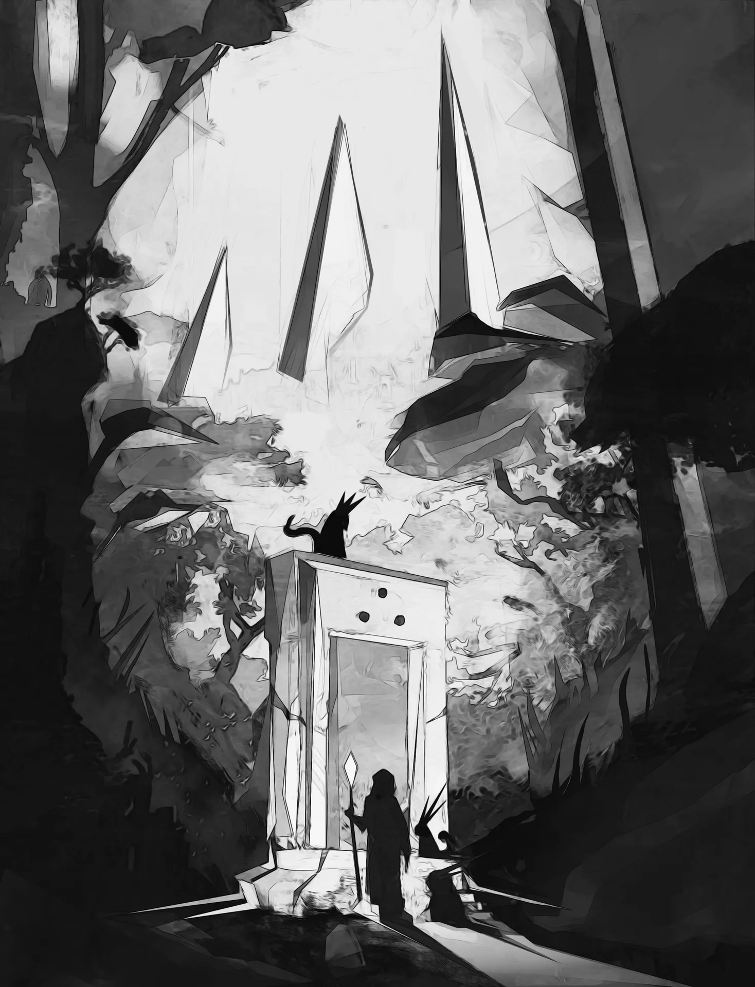 Ilustraciones de arte fantástico