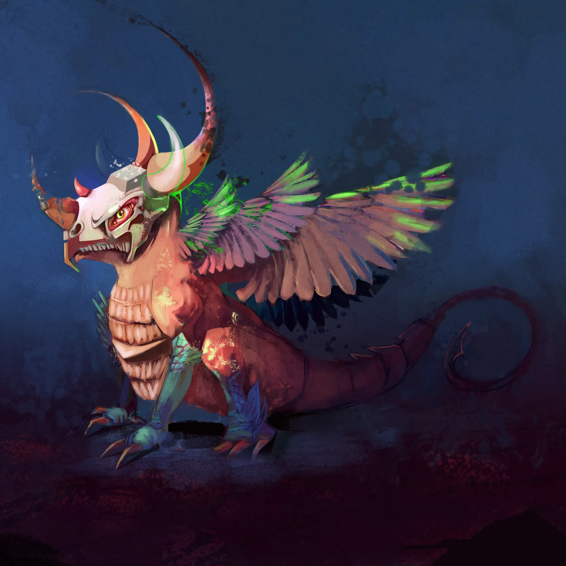 Ilustraciones de arte fantástico