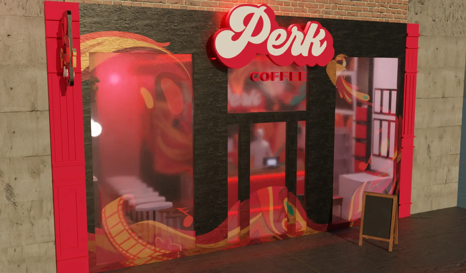 Perk Coffee: rediseño