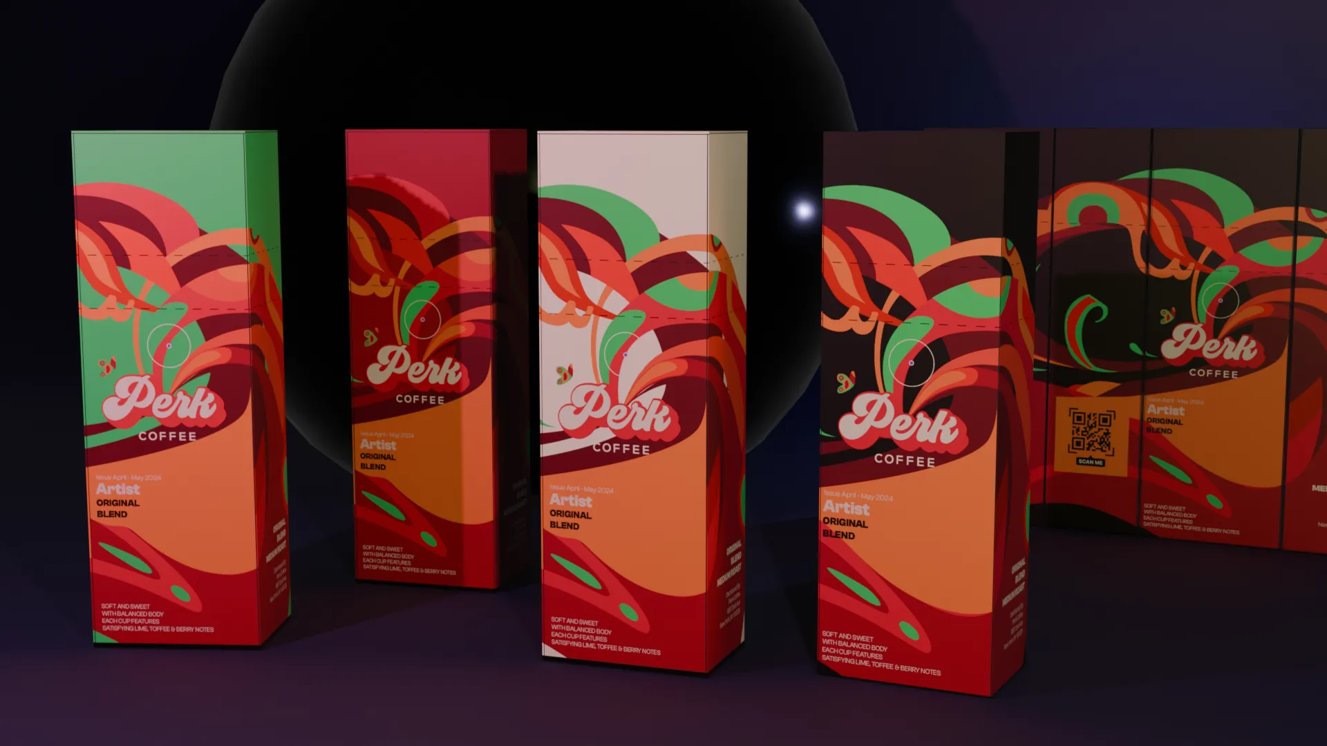 Perk Coffee: rediseño