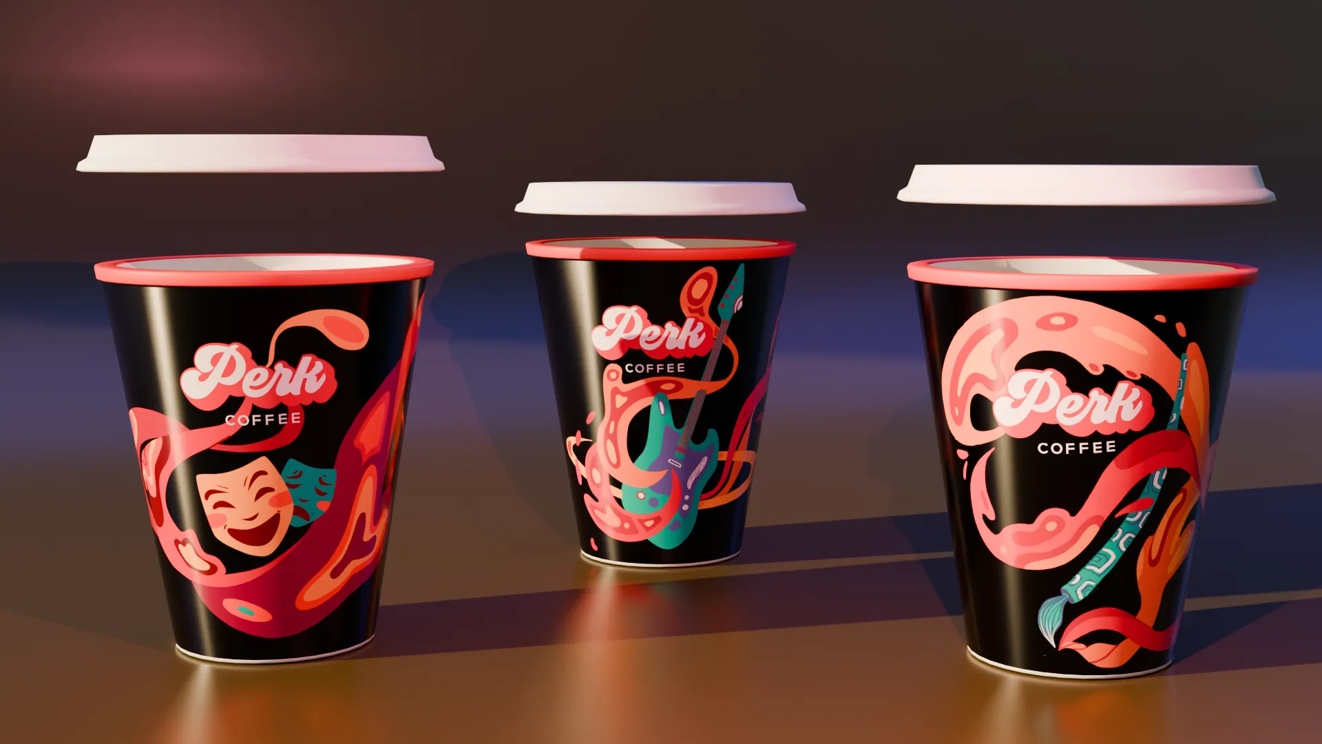 Perk Coffee: rediseño