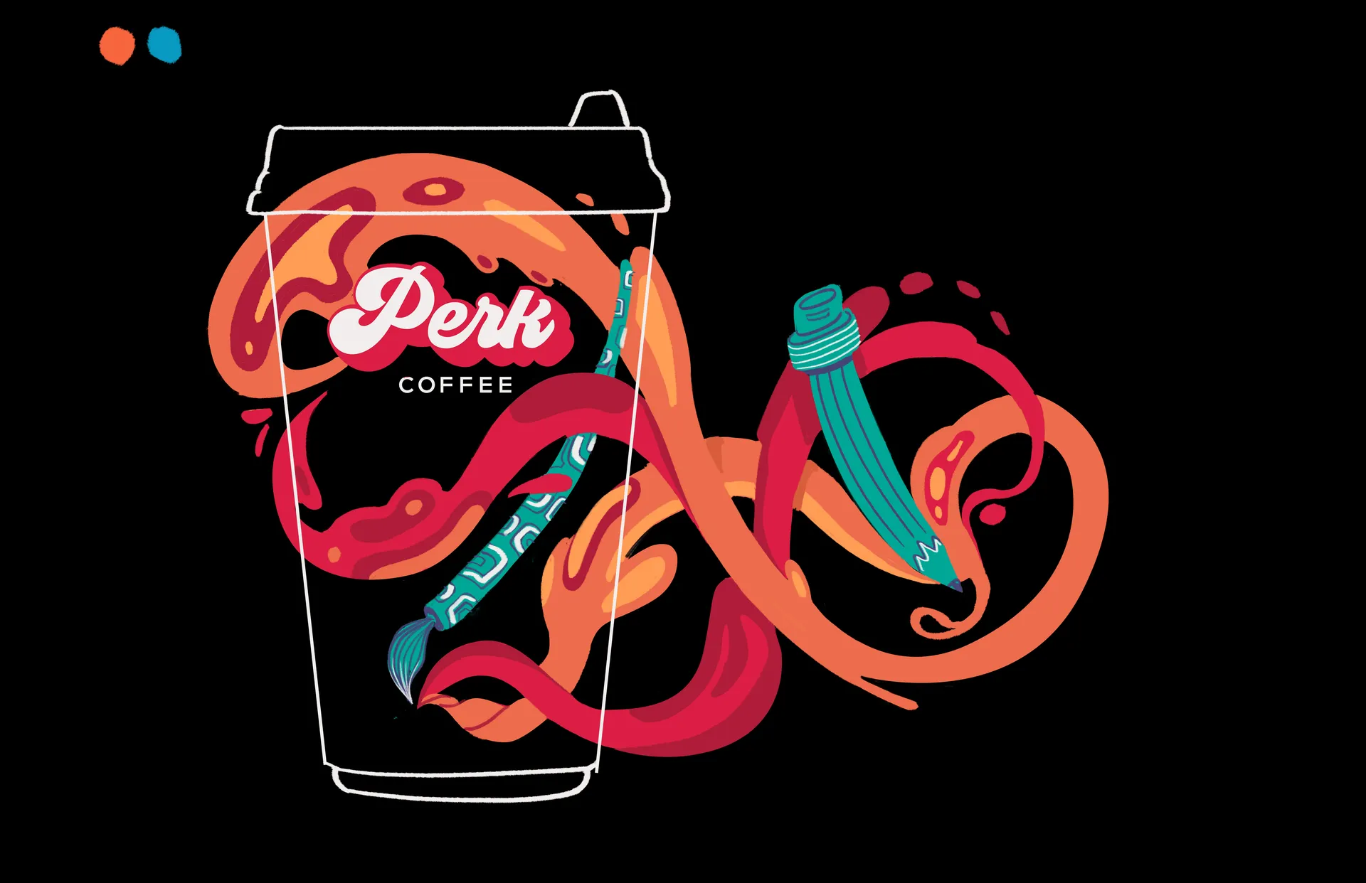 Perk Coffee: rediseño